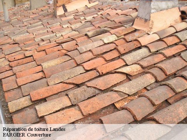 Réparation de toiture 40 Landes  FARGIER Couverture