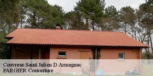 Couvreur  saint-julien-d-armagnac-40240 FARGIER Couverture