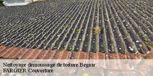 Nettoyage demoussage de toiture  begaar-40400 FARGIER Couverture
