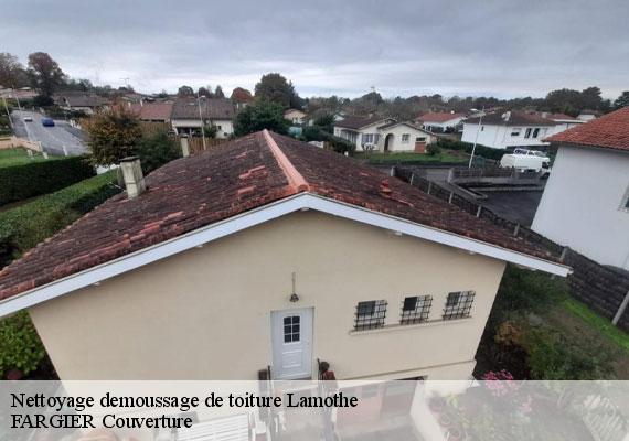 Nettoyage demoussage de toiture  lamothe-40250 FARGIER Couverture