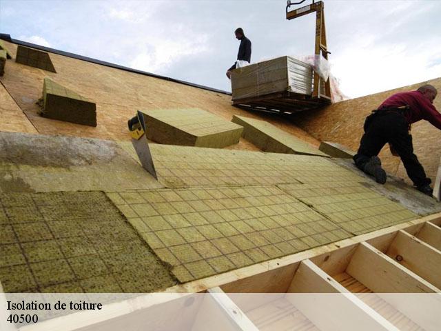 Isolation de toiture  eyres-moncube-40500 FARGIER Couverture