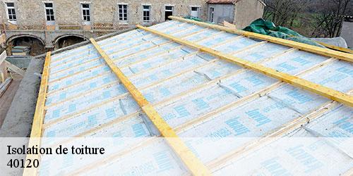 Isolation de toiture  lacquy-40120 FARGIER Couverture