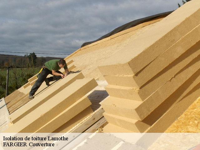 Isolation de toiture  lamothe-40250 FARGIER Couverture