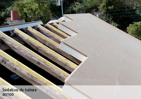 Isolation de toiture  montsoue-40500 FARGIER Couverture