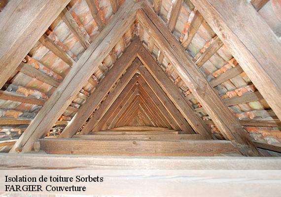 Isolation de toiture  sorbets-40320 FARGIER Couverture
