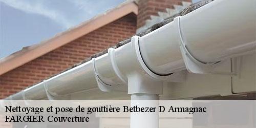 Nettoyage et pose de gouttière  betbezer-d-armagnac-40240 FARGIER Couverture