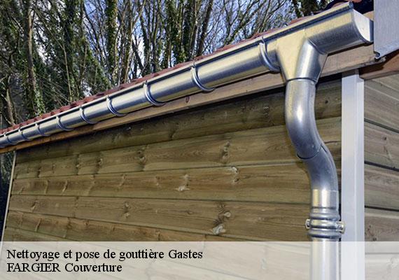 Nettoyage et pose de gouttière  gastes-40160 FARGIER Couverture