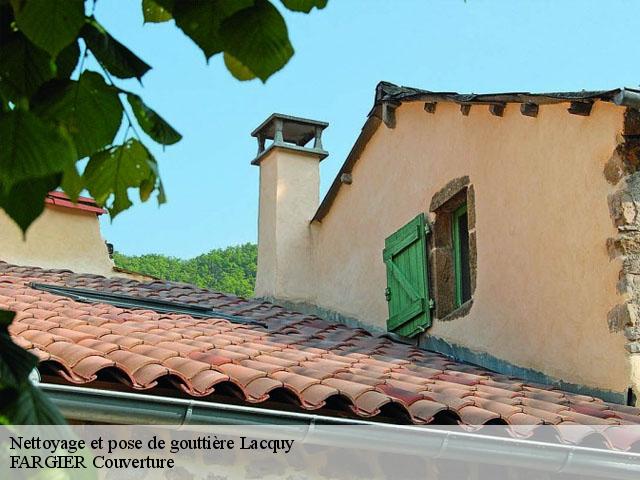 Nettoyage et pose de gouttière  lacquy-40120 FARGIER Couverture