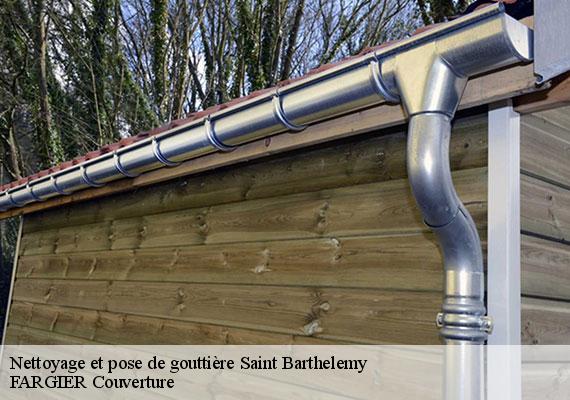 Nettoyage et pose de gouttière  saint-barthelemy-40390 FARGIER Couverture