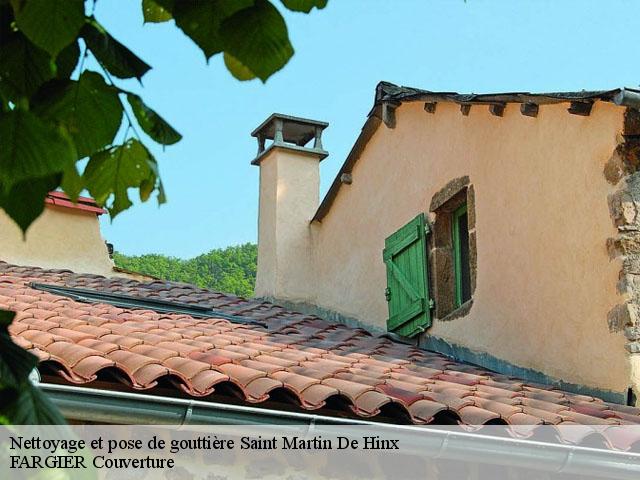 Nettoyage et pose de gouttière  saint-martin-de-hinx-40390 FARGIER Couverture