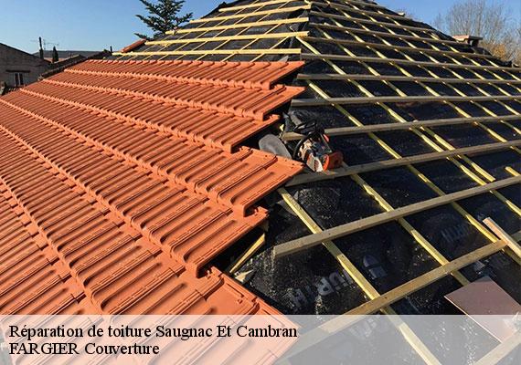 Réparation de toiture  saugnac-et-cambran-40180 FARGIER Couverture