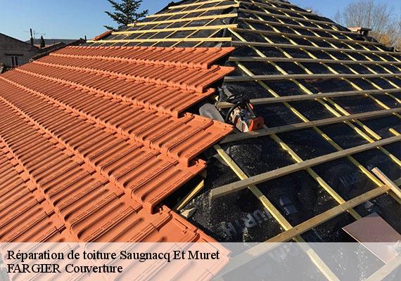 Réparation de toiture  saugnacq-et-muret-40410 FARGIER Couverture