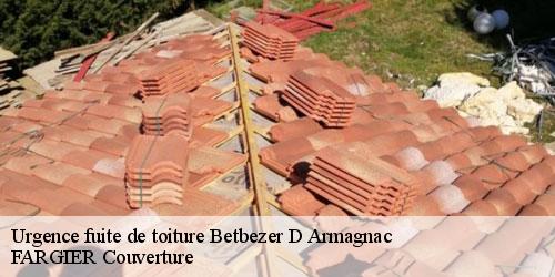 Urgence fuite de toiture  betbezer-d-armagnac-40240 FARGIER Couverture