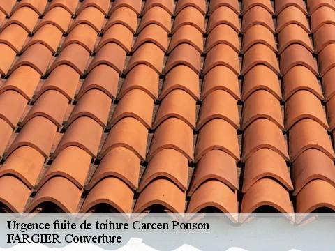 Urgence fuite de toiture  carcen-ponson-40400 FARGIER Couverture