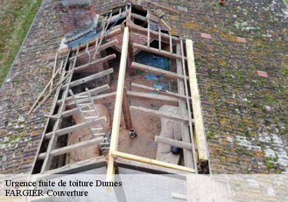 Urgence fuite de toiture  dumes-40500 FARGIER Couverture