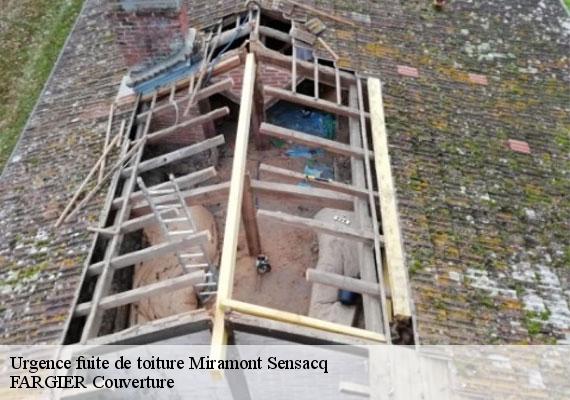 Urgence fuite de toiture  miramont-sensacq-40320 FARGIER Couverture