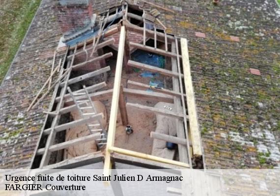 Urgence fuite de toiture  saint-julien-d-armagnac-40240 FARGIER Couverture
