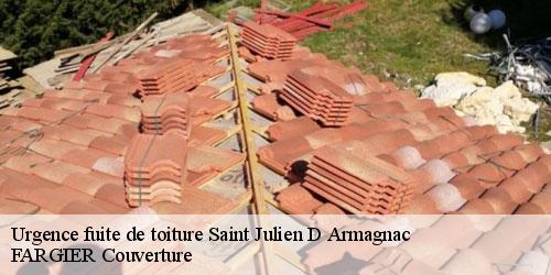 Urgence fuite de toiture  saint-julien-d-armagnac-40240 FARGIER Couverture