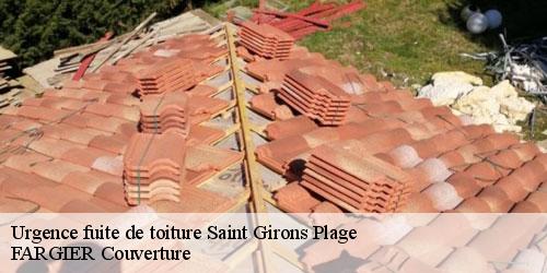 Urgence fuite de toiture  saint-girons-plage-40560 FARGIER Couverture